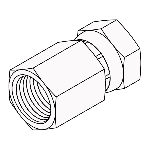Tompkins Hydraulic Fitting-Steel04FP-06FPX 1405-04-06 - main